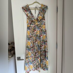 Reformation Off Shoulder Floral Sundress Size 10